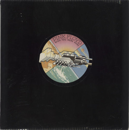 Pink Floyd Wish You Were Here - 1st (B) Complete + Shrink - EX UK Vinyl LP