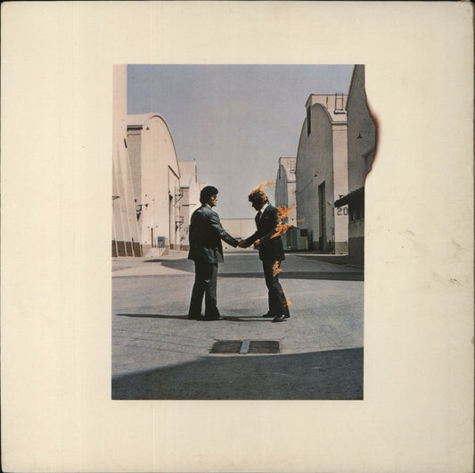 Pink Floyd Wish You Were Here - 2nd with Shrink - VG UK Vinyl LP