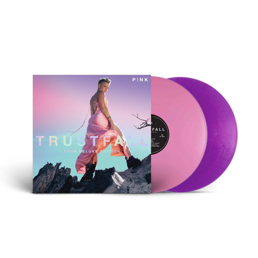 P!Nk - Trustfall - Pink/Purple Vinyl LP Record