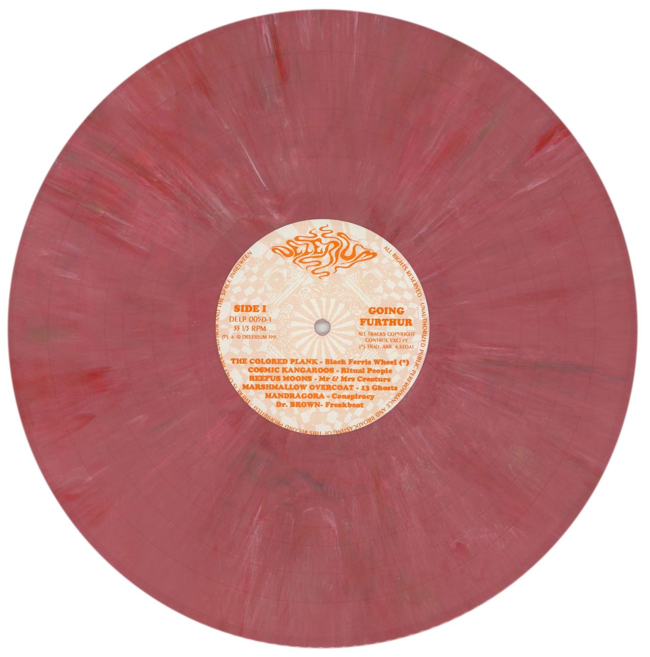 Porcupine Tree A Psychedelic Psauna - Red & Green Marbled Vinyl + Inserts UK 2-LP vinyl set