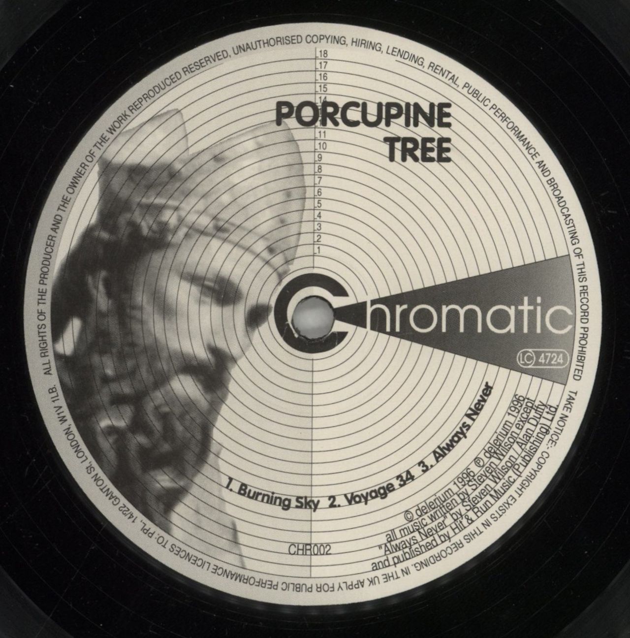 Porcupine Tree Spiral Circus UK Vinyl LP