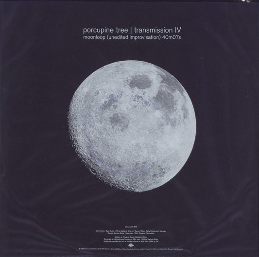 Porcupine Tree Transmission IV - Moonloop EP - White Vinyl UK Vinyl LP