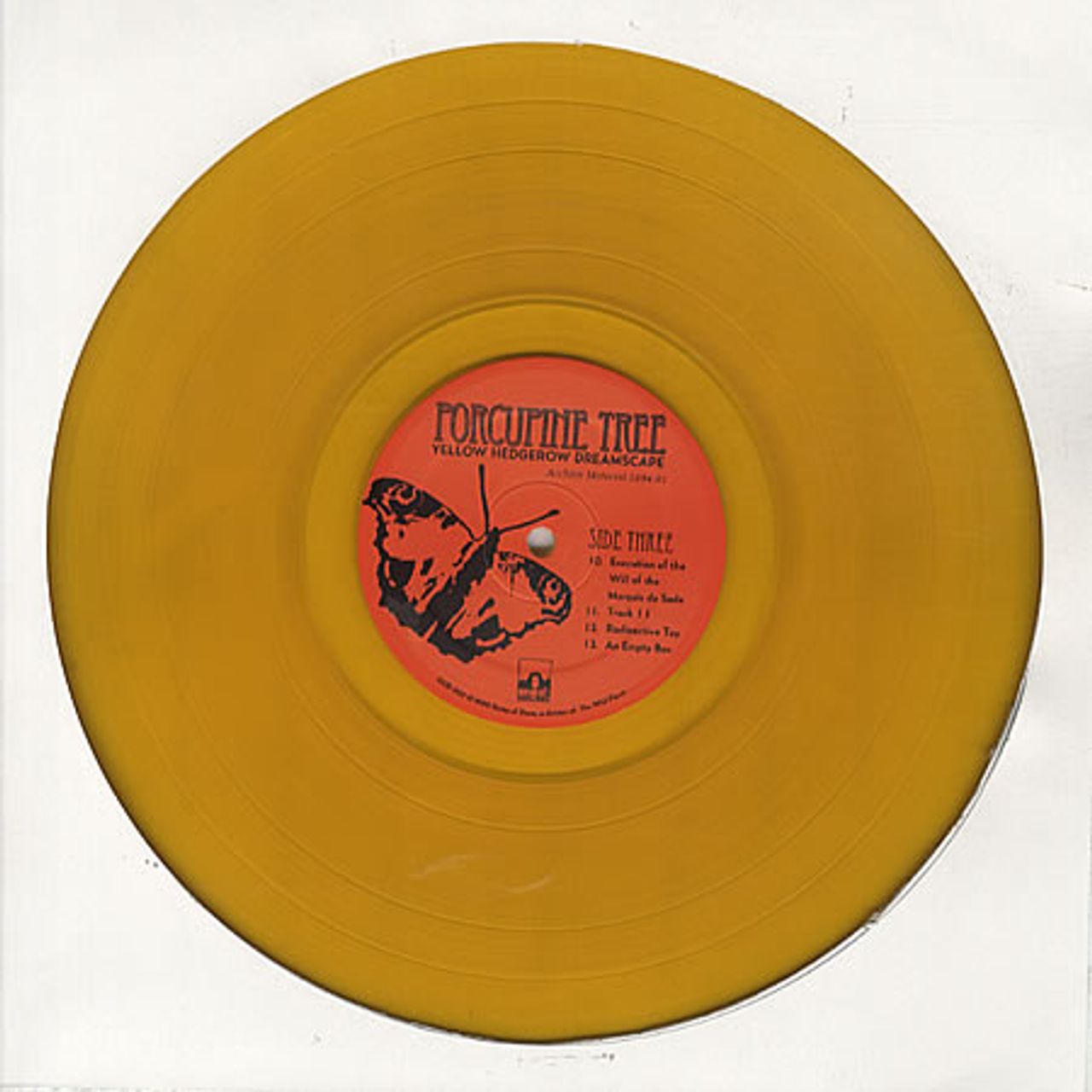 Porcupine Tree Yellow Hedgerow Dreamscape - Yellow Vinyl UK 2-LP vinyl set