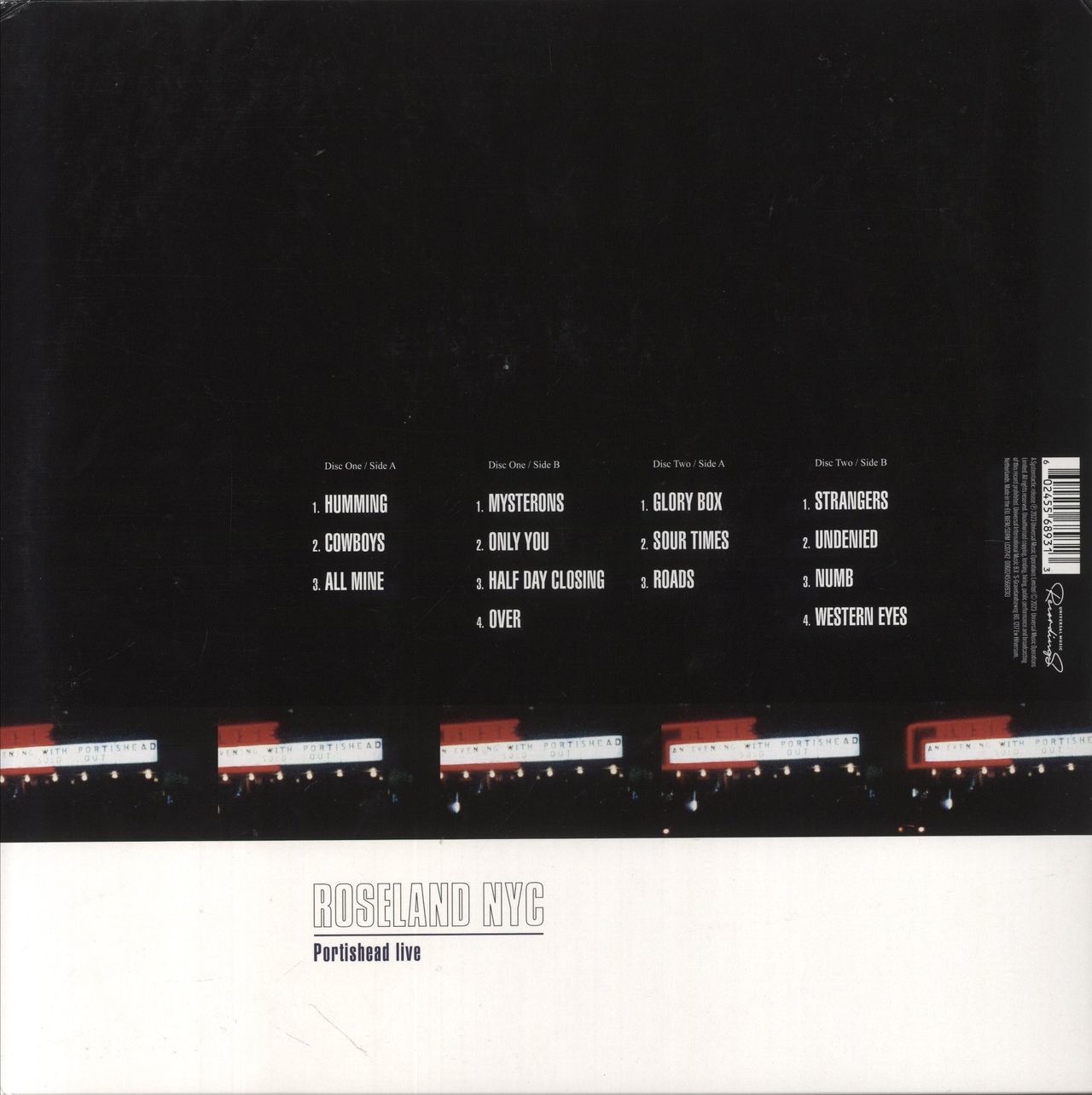 Portishead Roseland NYC Live - Remastered Red Vinyl + Poster & VIP Pass UK 2-LP vinyl set