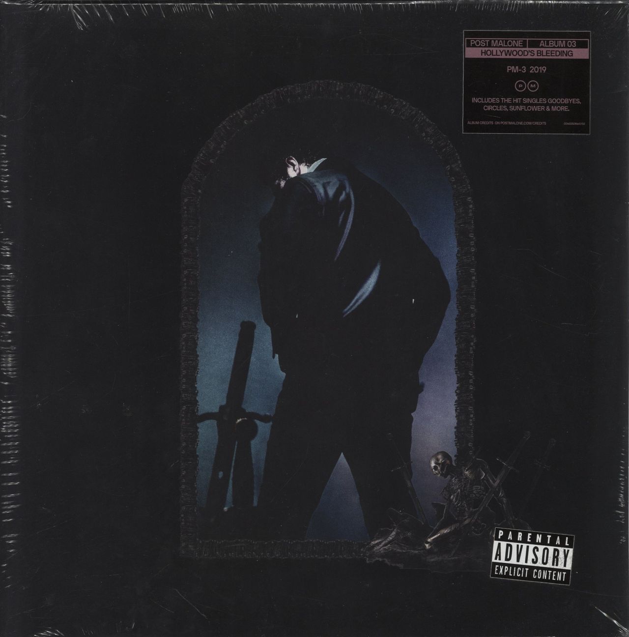 Post Malone Hollywood's Bleeding - Pink Vinyl - Sealed UK 2-LP vinyl set