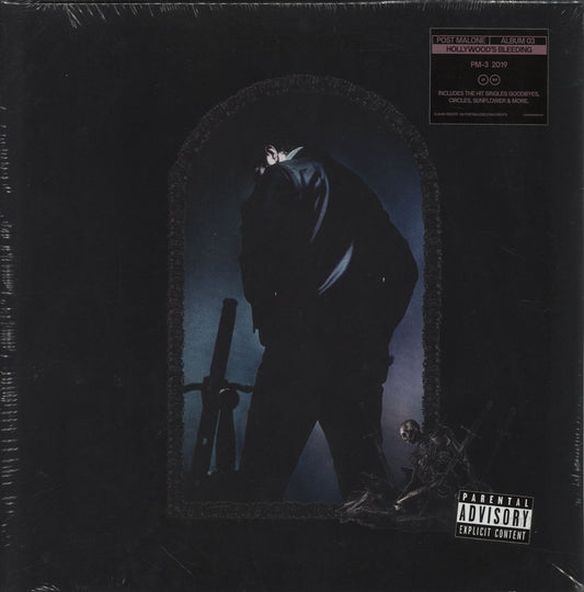 Post Malone Hollywood's Bleeding - Pink Vinyl - Sealed UK 2-LP vinyl set