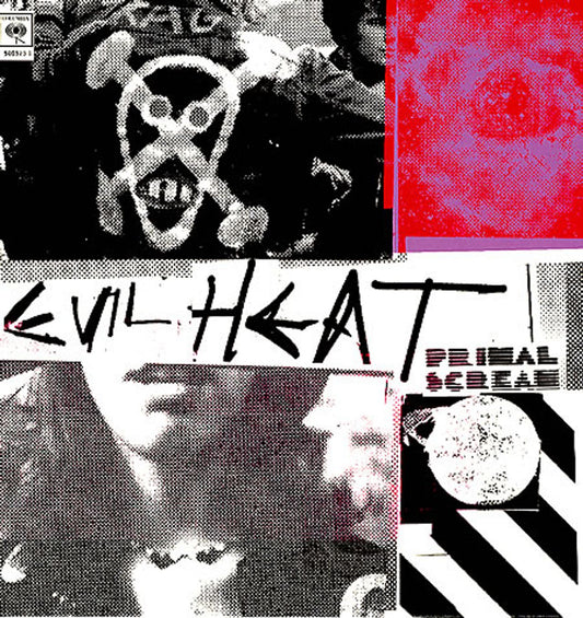 Primal Scream Evil Heat UK 2-LP vinyl set