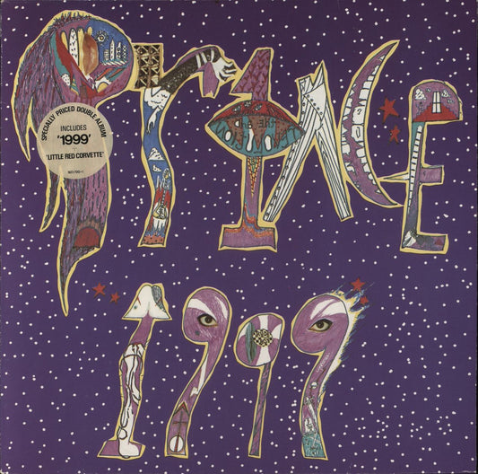 Prince 1999 (Nineteen Ninety Nine) - Barcoded Sleeve German 2-LP vinyl set