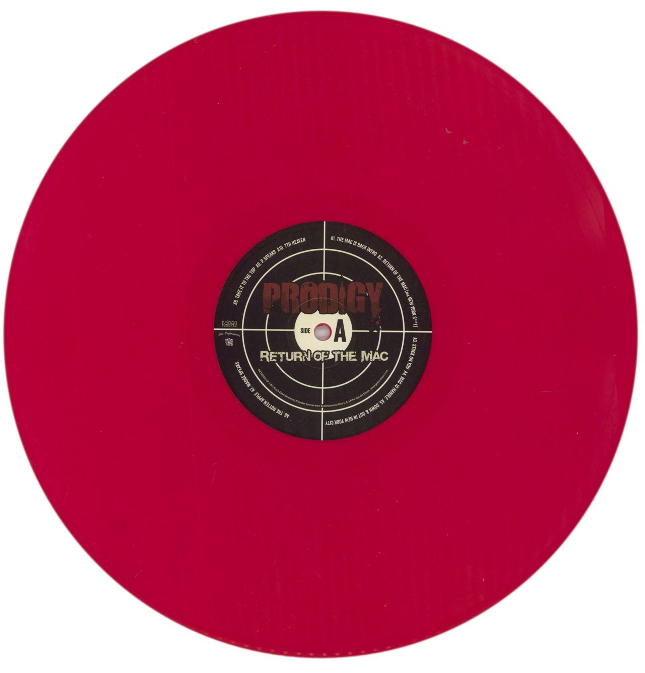 Prodigy Return Of The Mac - RSD 2022 - Red Vinyl US 2-LP vinyl set