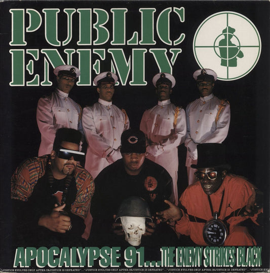 Public Enemy Apocalypse 91...The Enemy Strike Black - VG Dutch 2-LP vinyl set