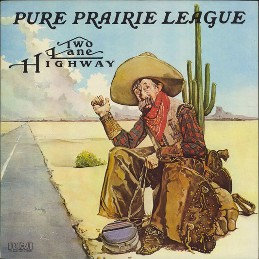 Pure Prairie League Two Lane Highway US Vinyl LP