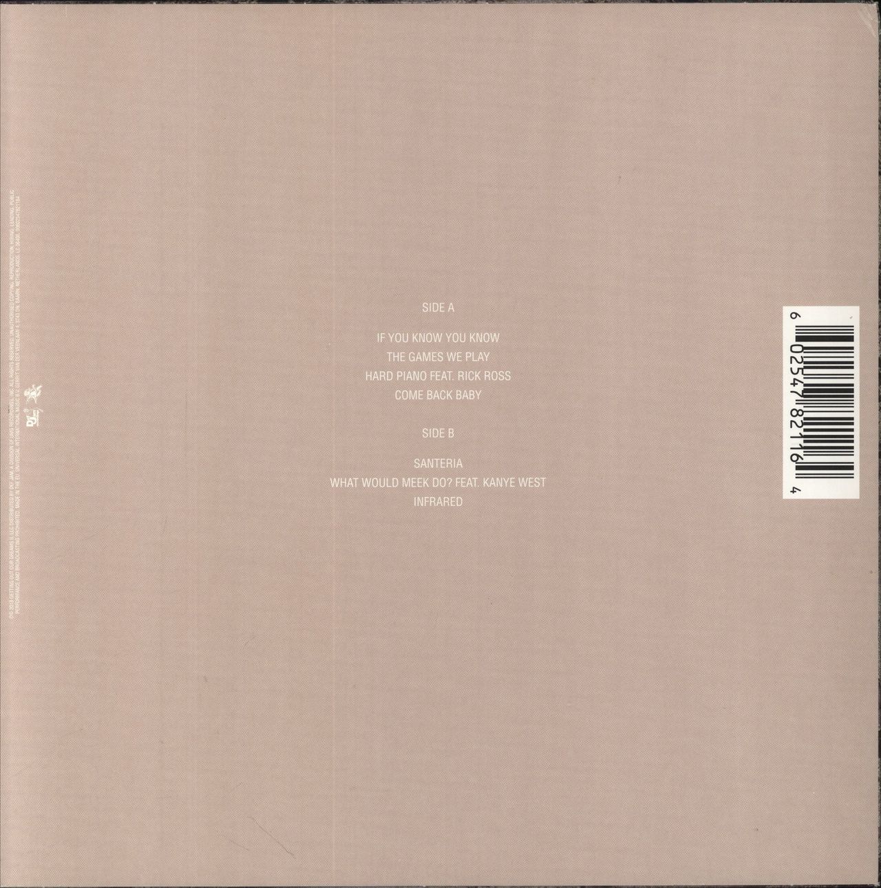 Pusha T Daytona - EX UK Vinyl LP