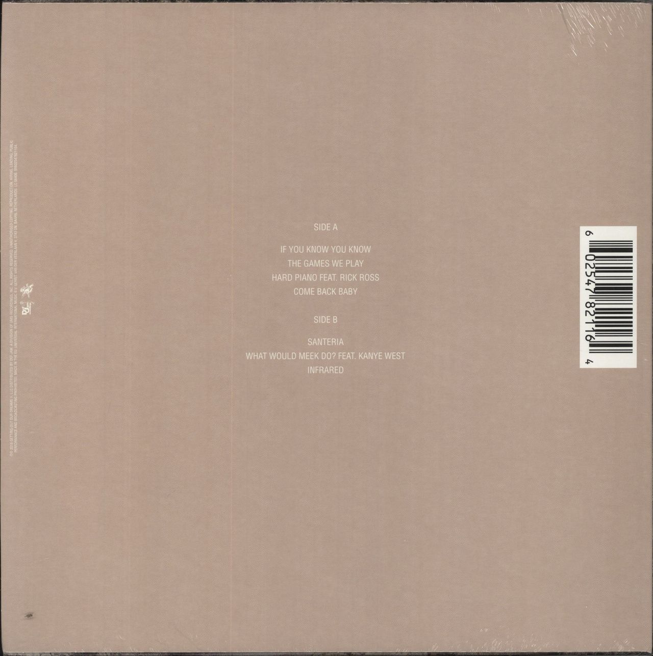 Pusha T Daytona - Sealed UK Vinyl LP
