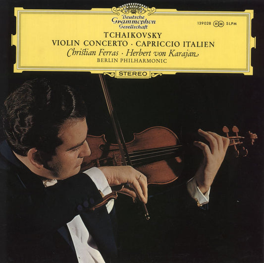 Pyotr Ilyich Tchaikovsky Violin Concerto / Capriccio Italien German Vinyl LP