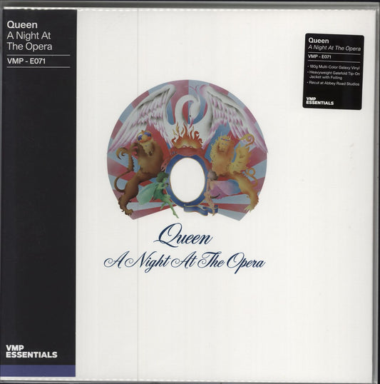 Queen A Night At The Opera - Purple Galaxy Vinyl - 2nd US Vinyl LP