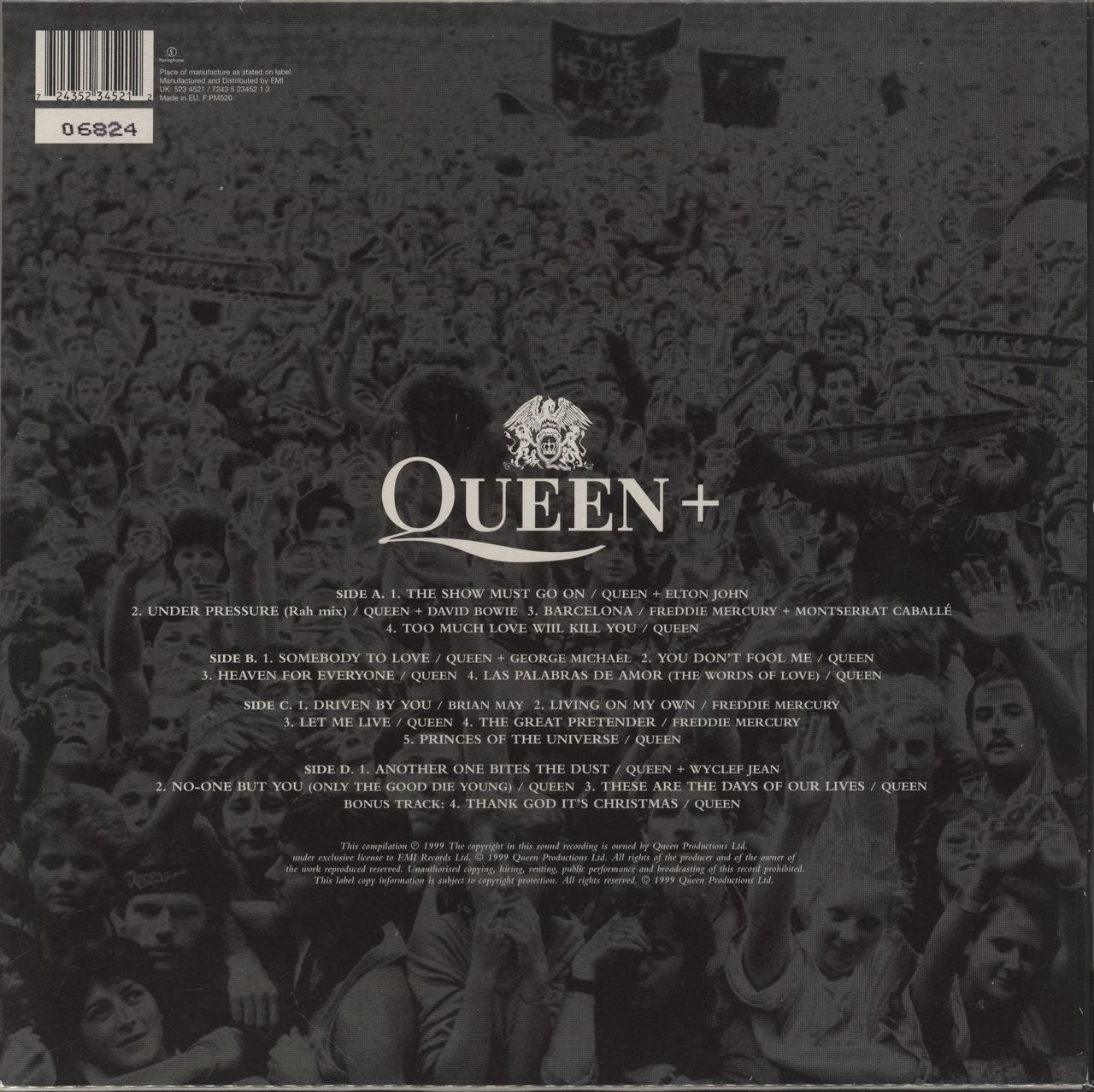 Queen Greatest Hits III - Numbered + PVC outer UK 2-LP vinyl set