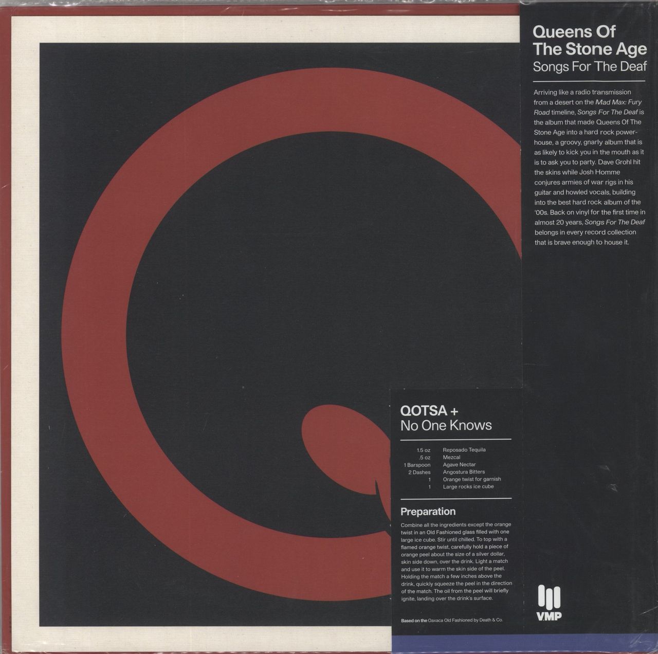 Queens Of The Stone Age Songs For The Deaf - 2nd Edition - Red & Black Marble Vinyl - Sealed US 2-LP vinyl set
