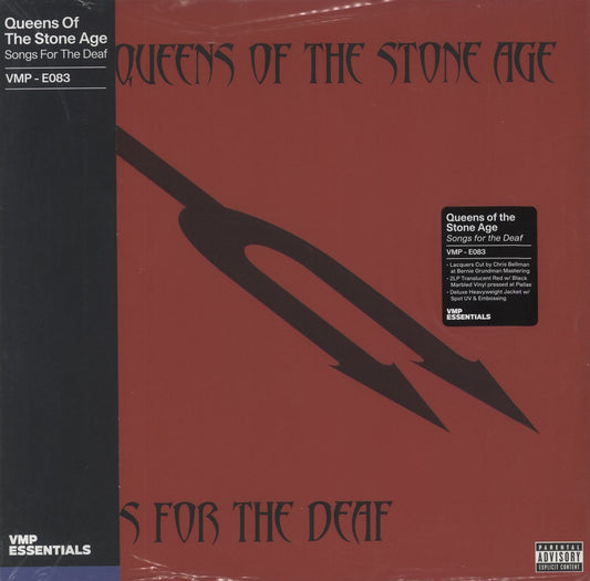 Queens Of The Stone Age Songs For The Deaf - 2nd Edition - Red & Black Marble Vinyl - Sealed US 2-LP vinyl set