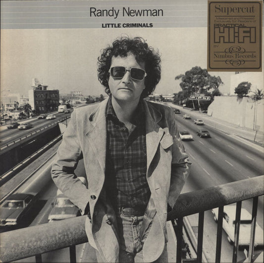 Randy Newman Little Criminals - Nimbus Supercut - EX UK Vinyl LP