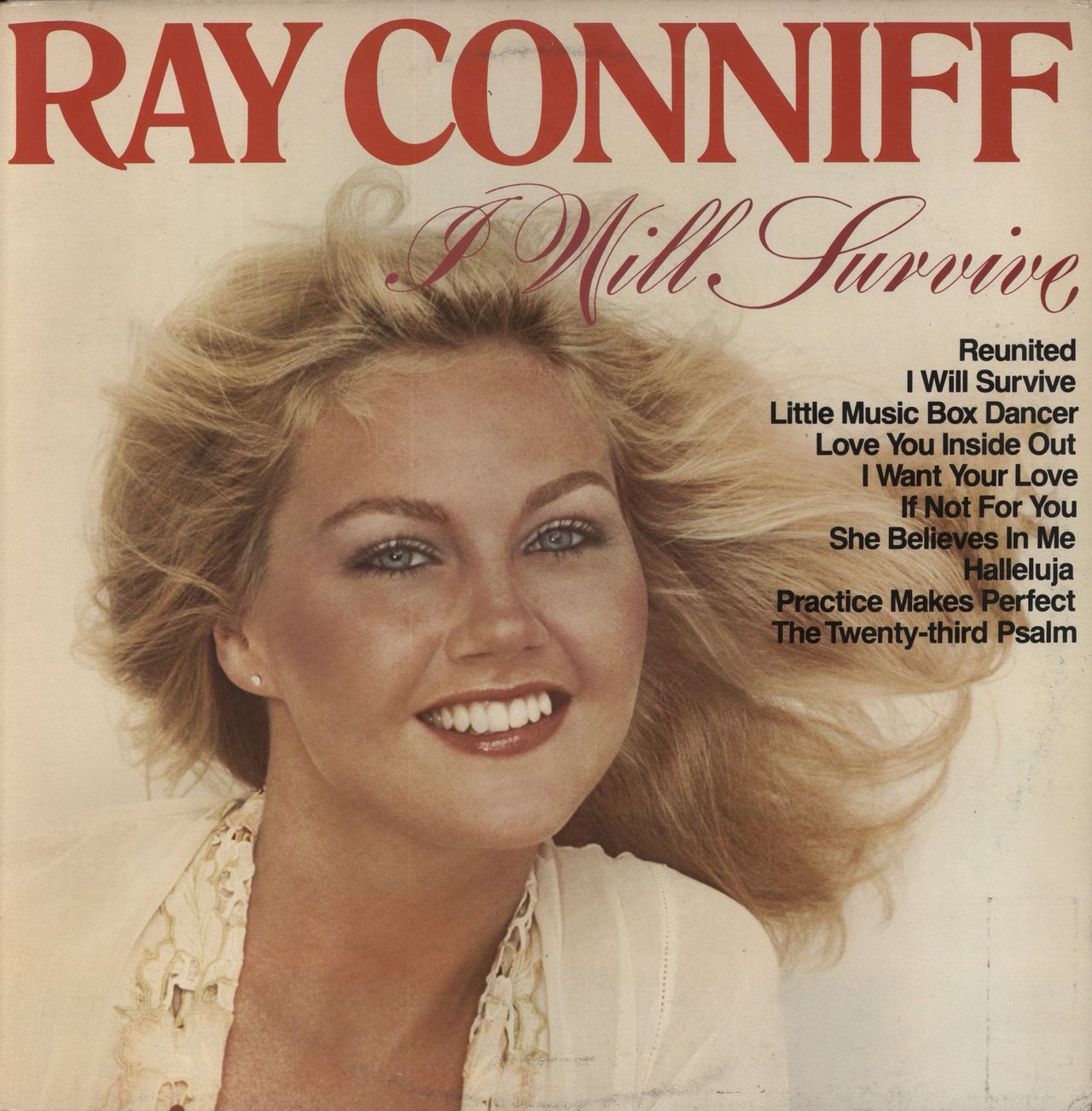 Ray Conniff I Will Survive - Gold promo stamped UK Vinyl LP