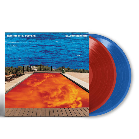 Red Hot Chili Peppers - Californication - Red & Blue Vinyl LP Record