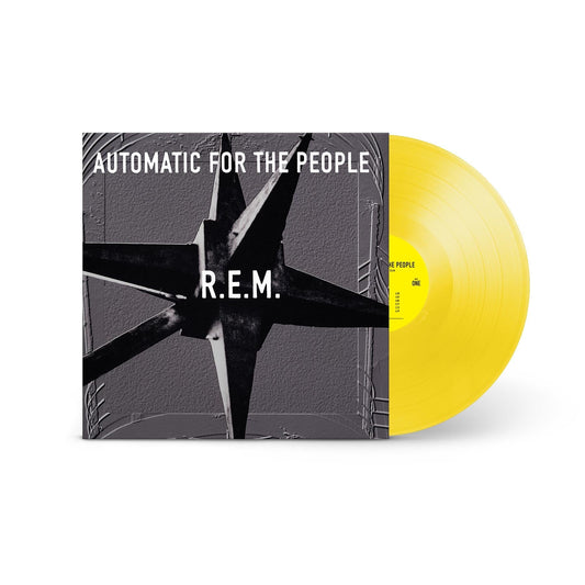 R.E.M. - Automatic For The People - Yellow Vinyl LP Record