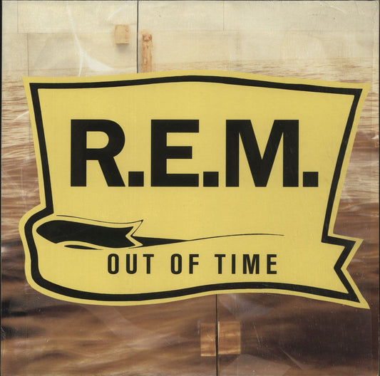 REM Out Of Time - Shrink UK Vinyl LP