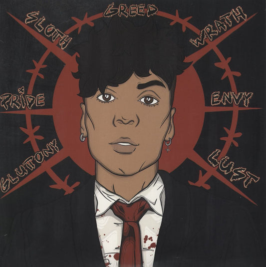 Ren Sick Boi - Red/Black Splatter - Sealed UK 2-LP vinyl set