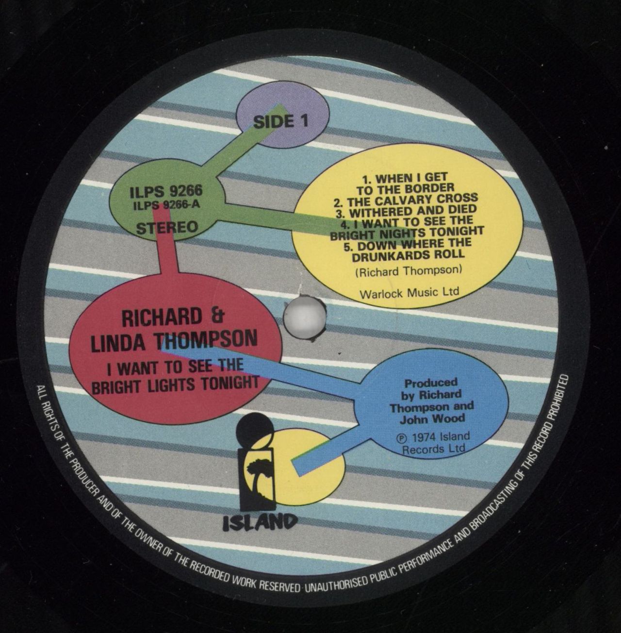 Richard & Linda Thompson I Want To See - 4th UK Vinyl LP