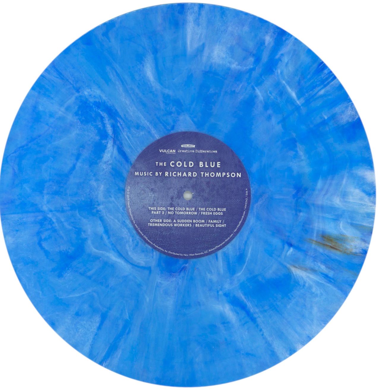 Richard Thompson The Cold Blue - Cold Blue Vinyl - RSD 2019 UK 2-LP vinyl set
