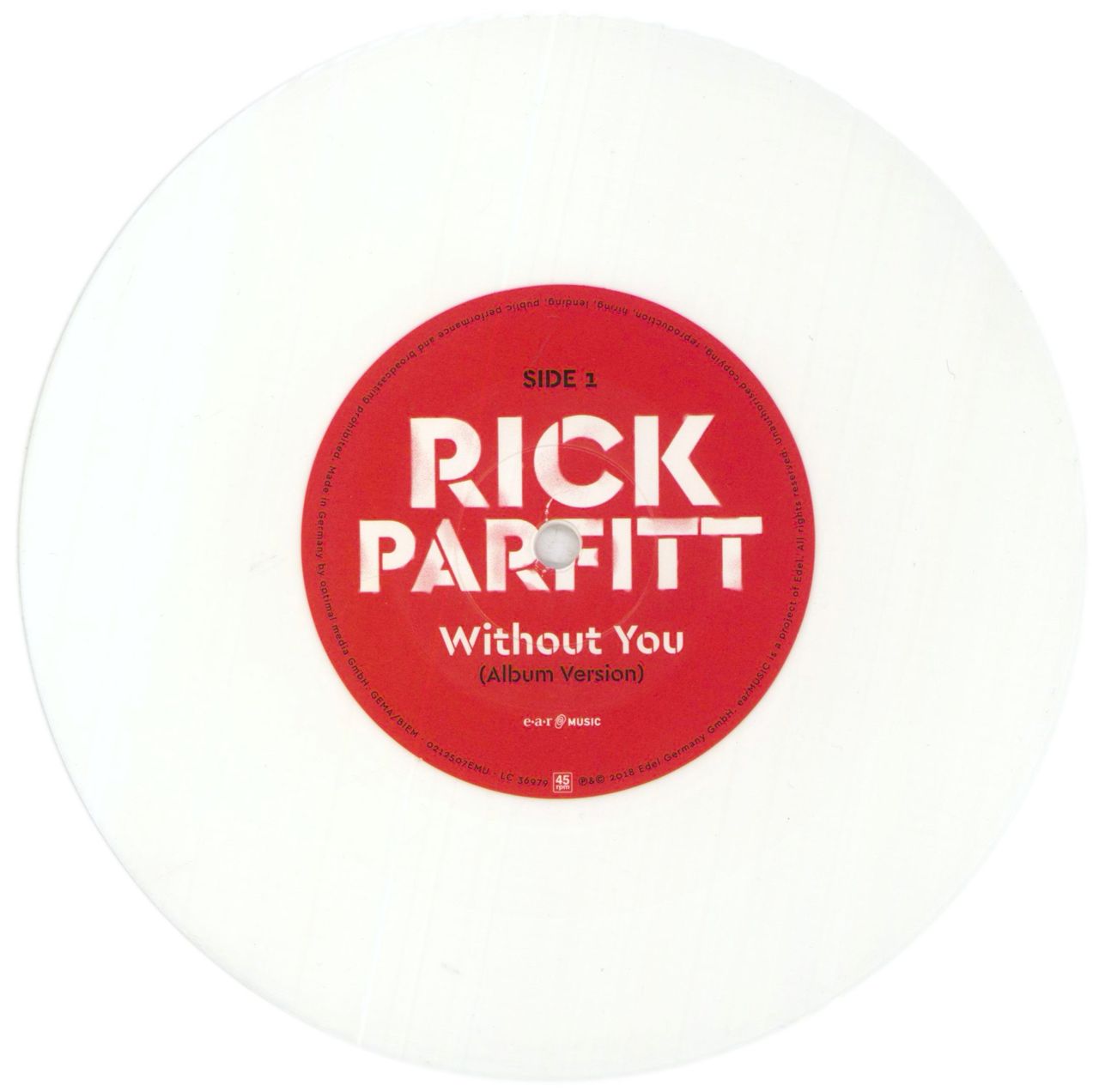 Rick Parfitt Over And Out - Blue Vinyl + Bonus 7" German Vinyl LP
