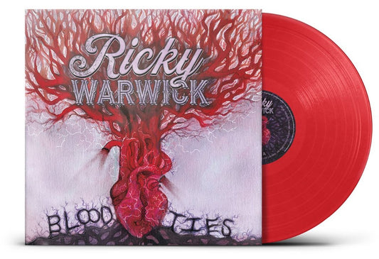 Ricky Warwick Blood Ties - Red Vinyl - Sealed UK Vinyl LP