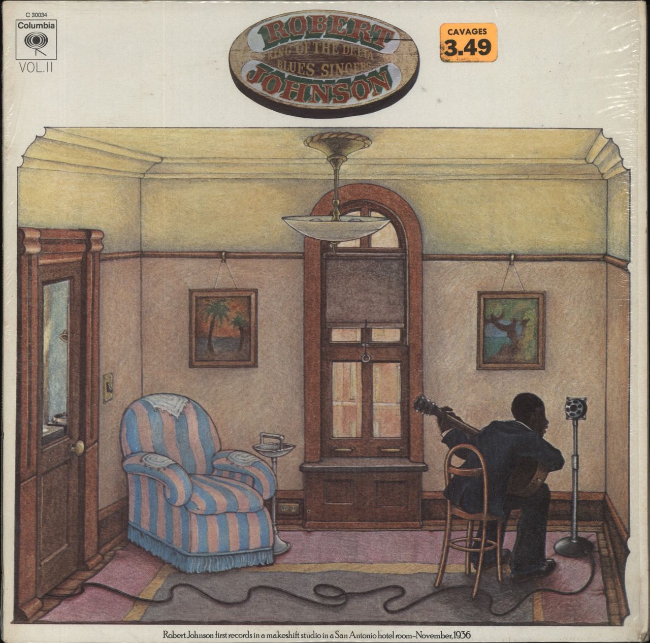 Robert Johnson (30s) King Of the Delta Blues Singers Vol II US Vinyl LP