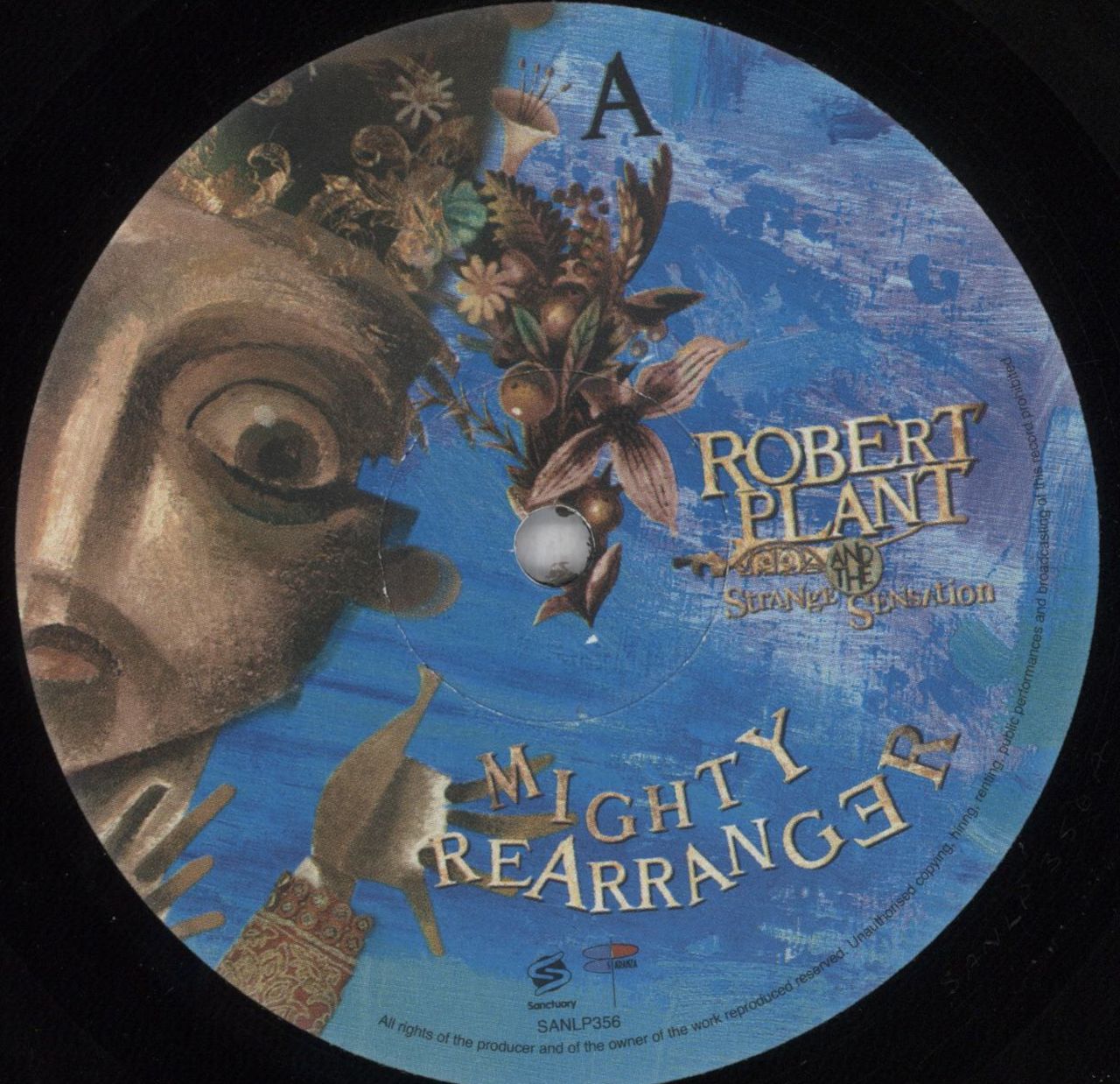 Robert Plant Mighty Rearranger - EX UK Vinyl LP