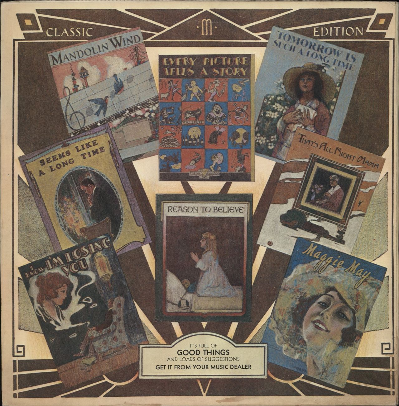 Rod Stewart Every Picture Tells A Story German Vinyl LP