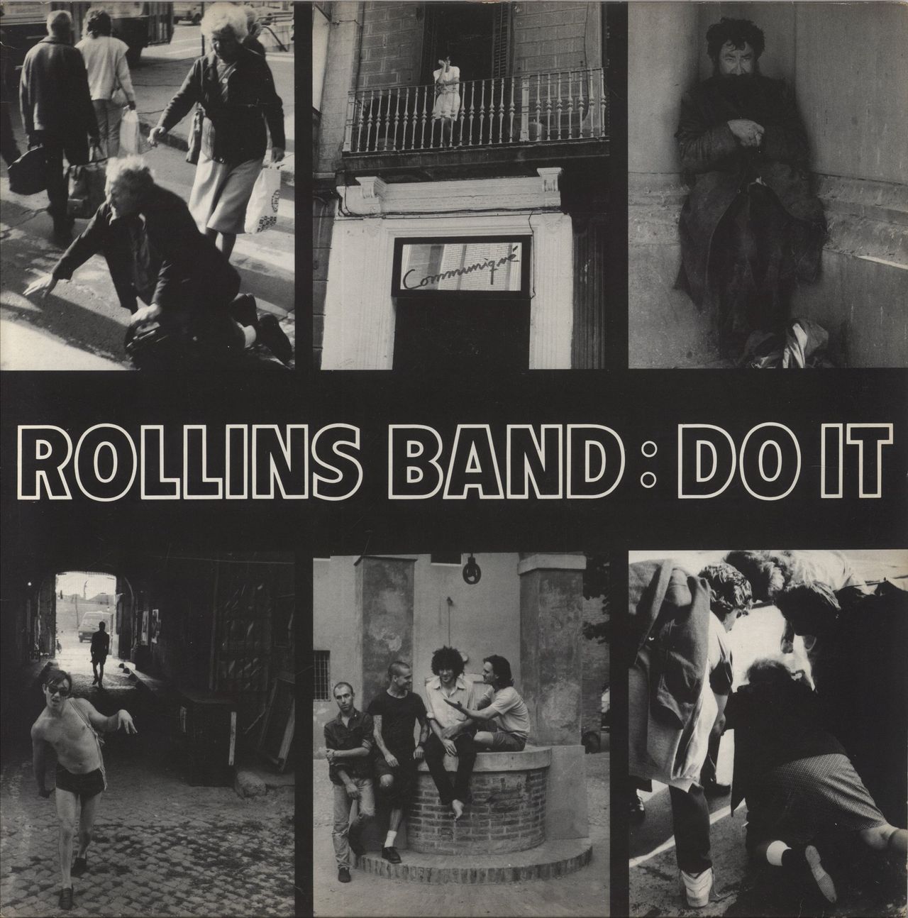 Rollins Band Do It - VG UK Vinyl LP