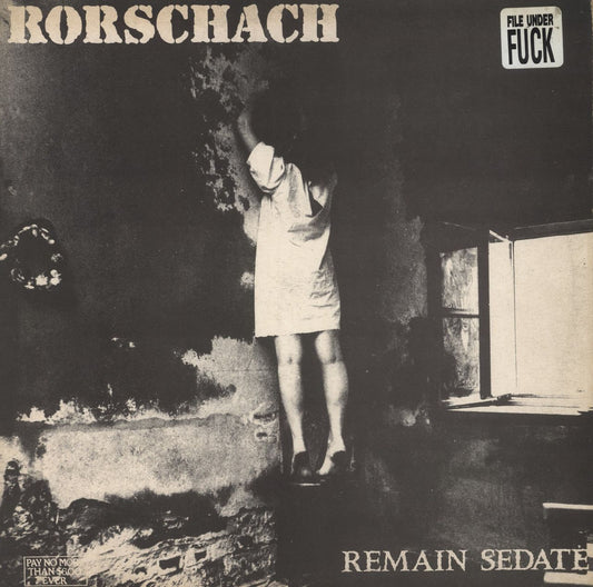 Rorschach Remain Sedate US Vinyl LP