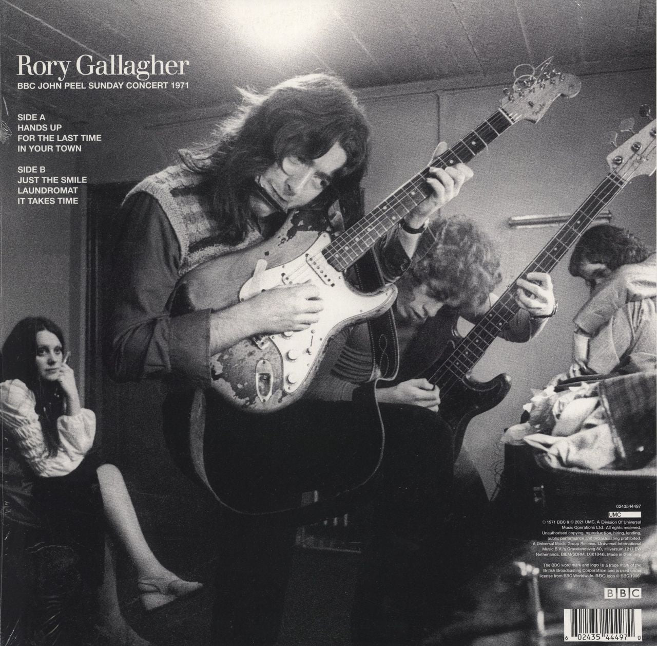 Rory Gallagher BBC John Peel Sunday Concert 1971 - 180gm Orange Vinyl UK Vinyl LP