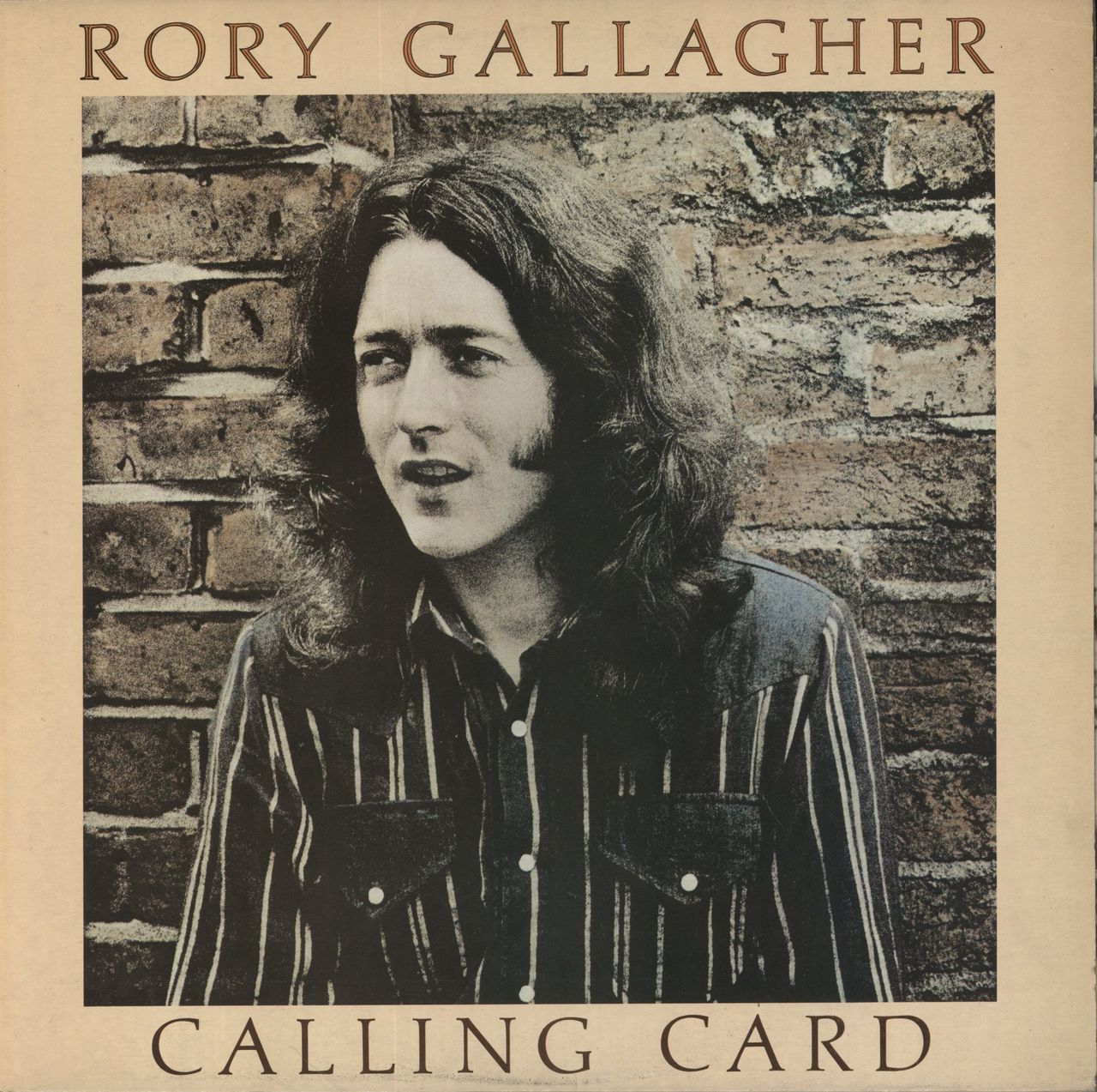 Rory Gallagher Calling Card - EX UK Vinyl LP