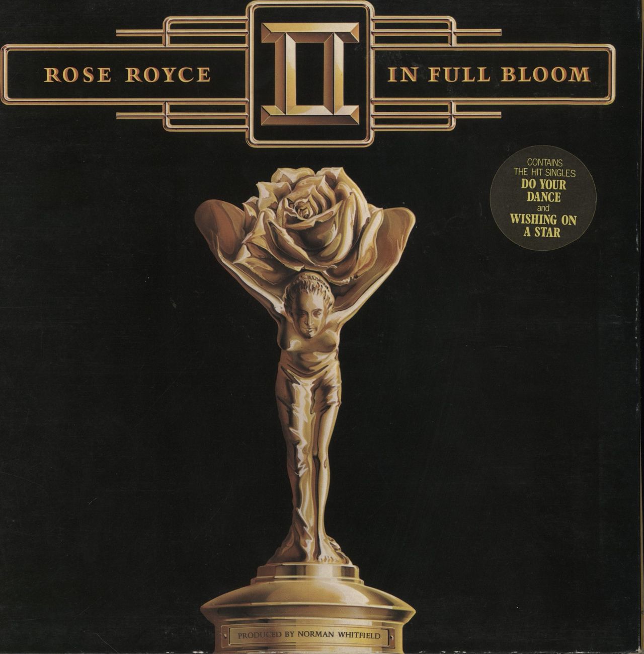 Rose Royce In Full Bloom - Hype stickered sleeve UK Vinyl LP