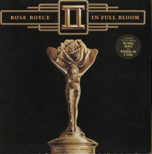 Rose Royce In Full Bloom - Hype stickered sleeve UK Vinyl LP