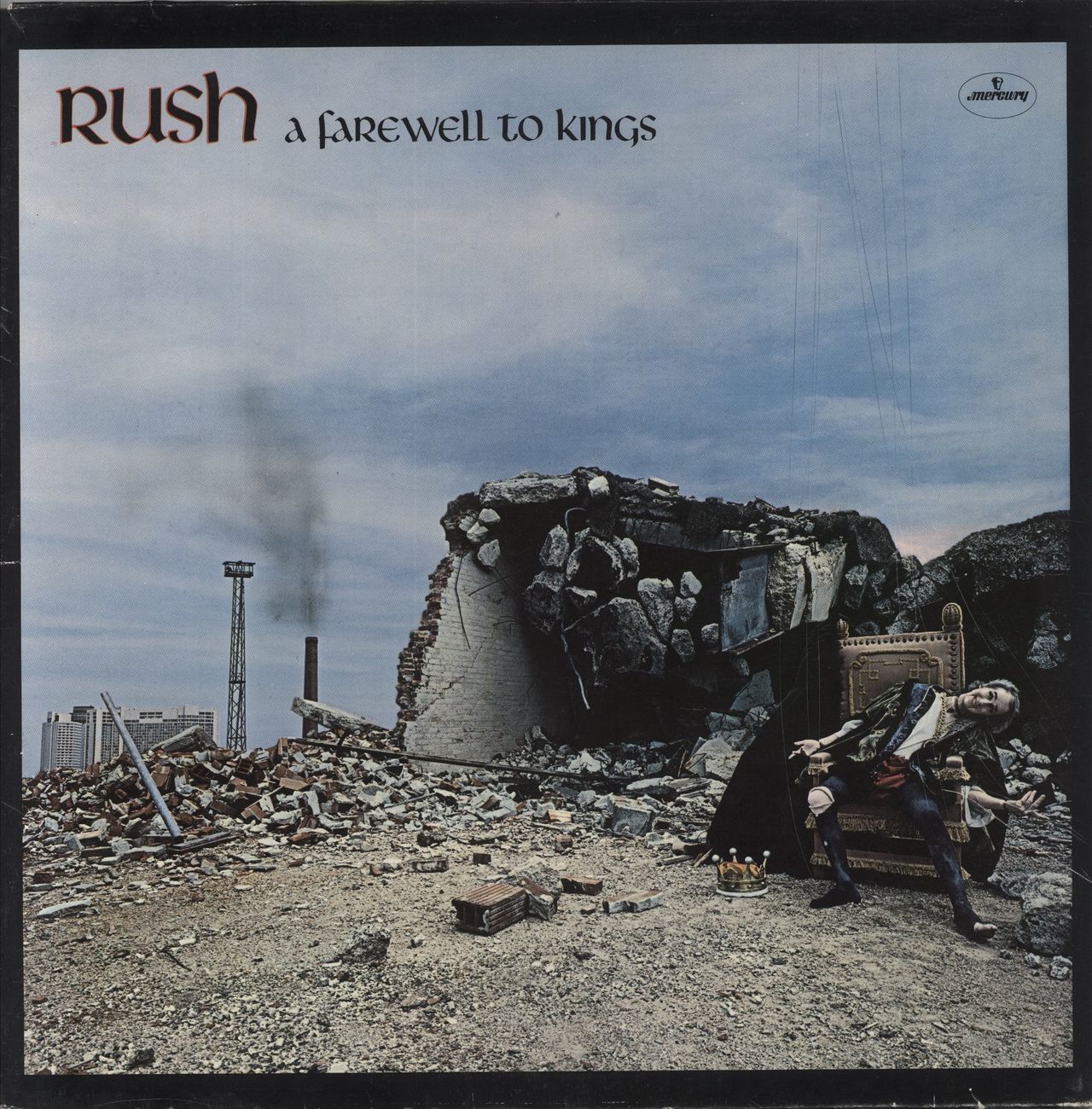 Rush A Farewell To Kings + Insert - EX Dutch Vinyl LP