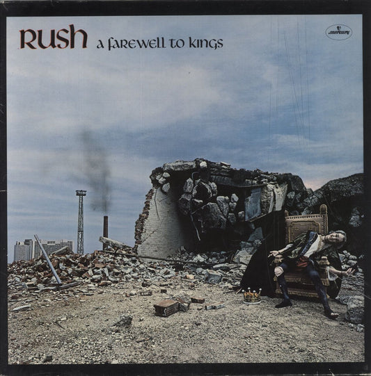Rush A Farewell To Kings + Insert - EX Dutch Vinyl LP