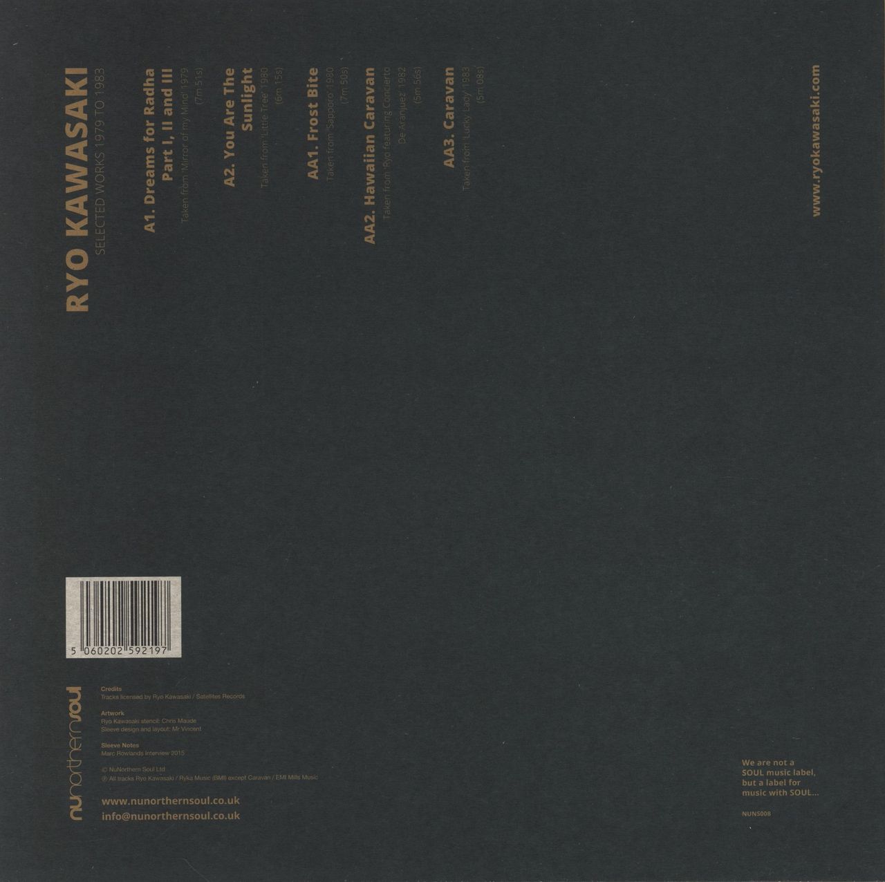 Ryo Kawasaki Selected Works 1979 To 1983 + Part 2 - 1976 To 1980 UK 2-LP vinyl set