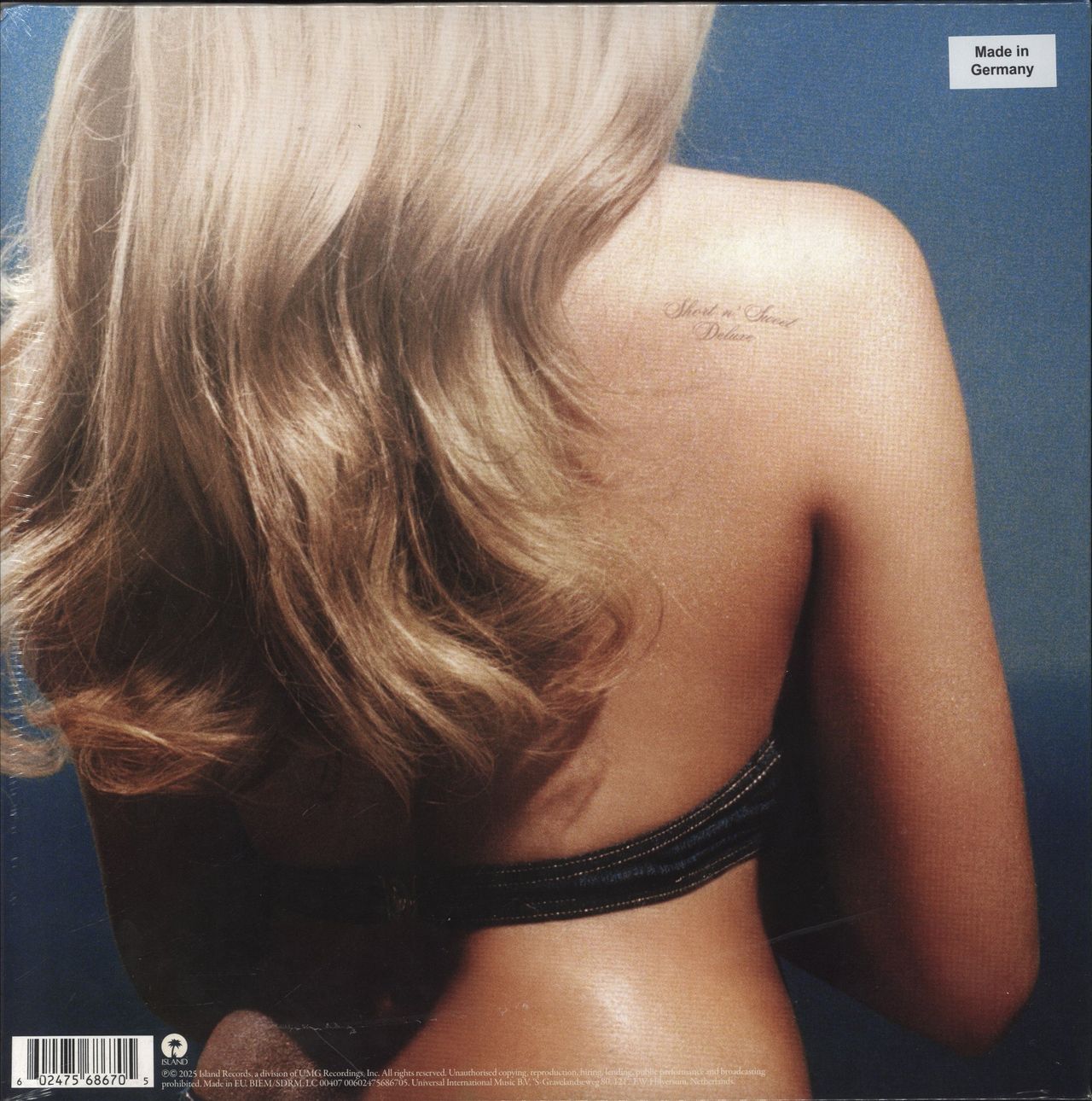 Sabrina Carpenter Short n' Sweet - Deluxe Edition + Bonus Songs - Opaque Pearl Vinyl - Sealed UK 2-LP vinyl set