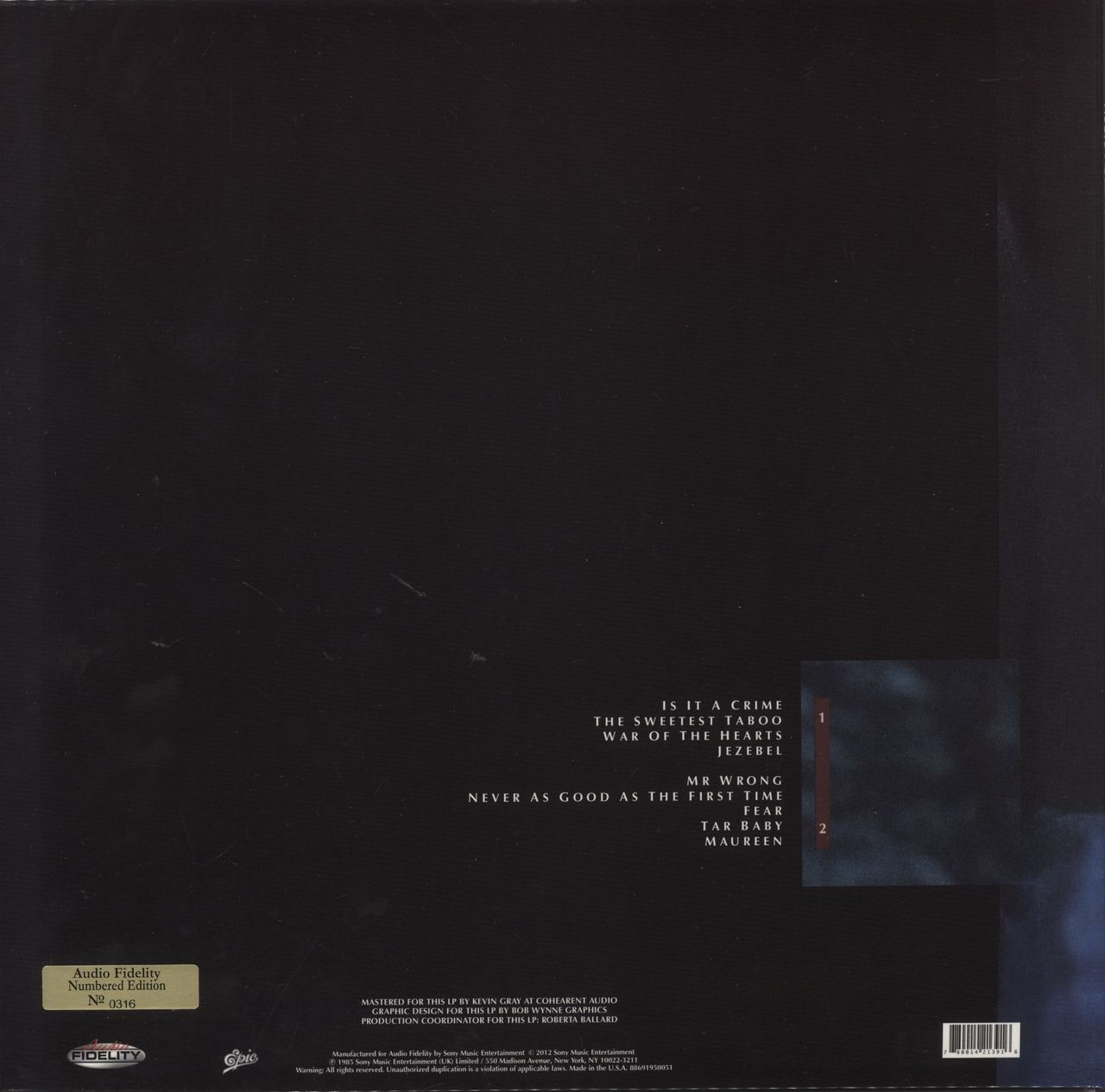 Sade Promise - 180 Gram Vinyl US Vinyl LP
