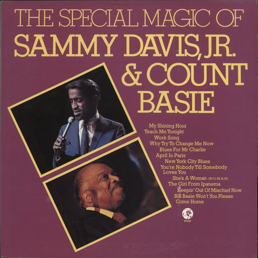 Sammy Davis Jr & Count Basie The Special Magic Of Sammy Davis, Jr. & Count Basie UK Vinyl LP