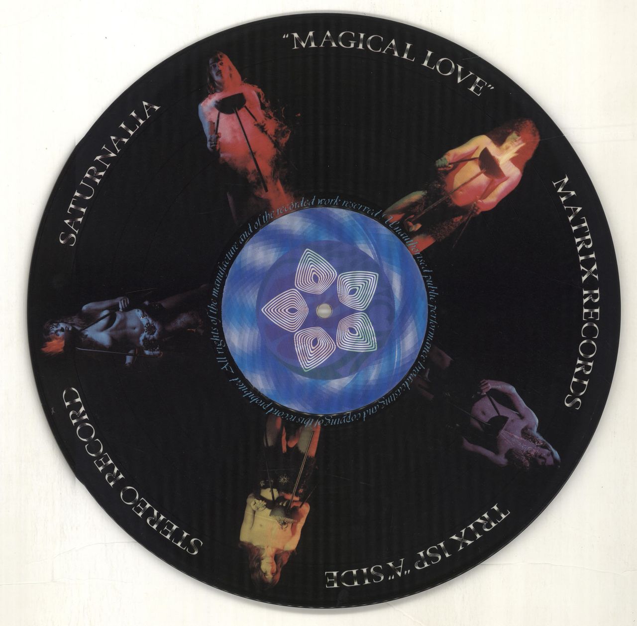Saturnalia Magical Love + Booklet UK Picture disc LP