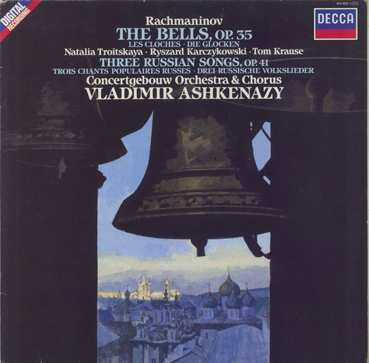 Sergei Rachmaninov The Bells, Op. 35 & three Russian Songs, Op. 41 Dutch Vinyl LP
