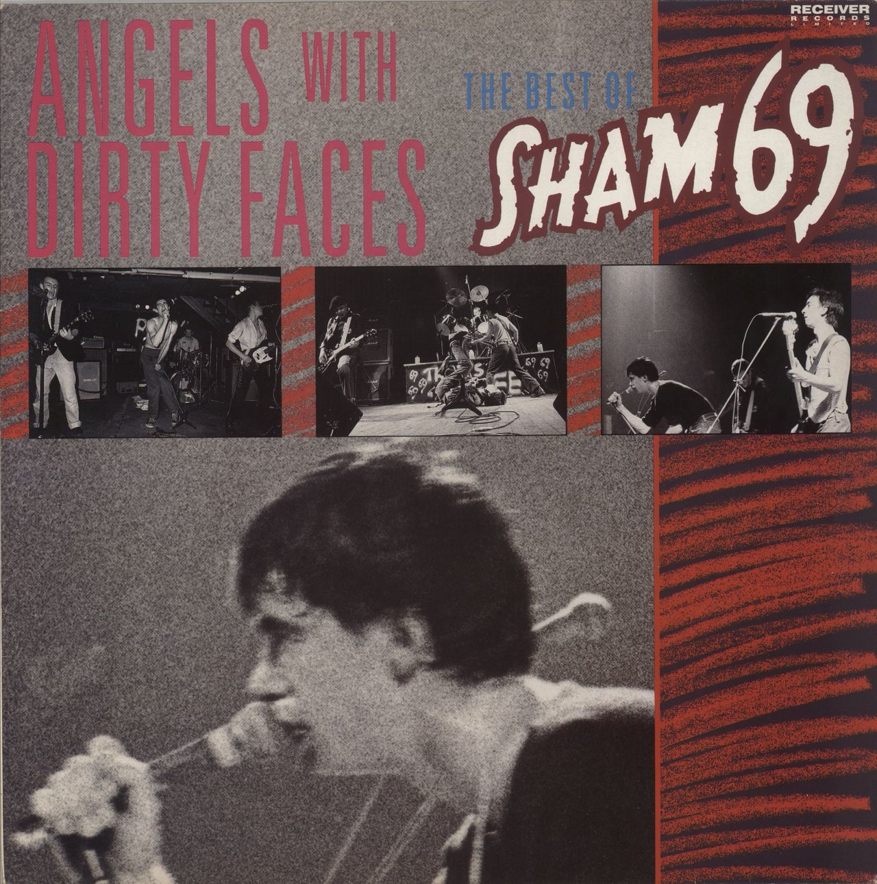 Sham 69 Angels With Dirty Faces - The Best Of Sham 69 - EX UK Vinyl LP